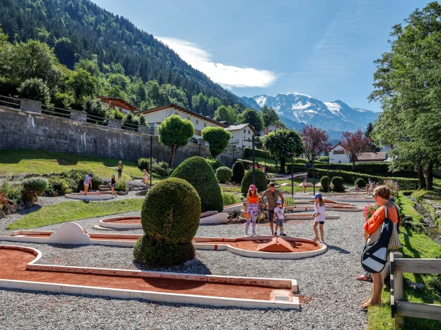 Campo da minigolf a Saint-Gervais