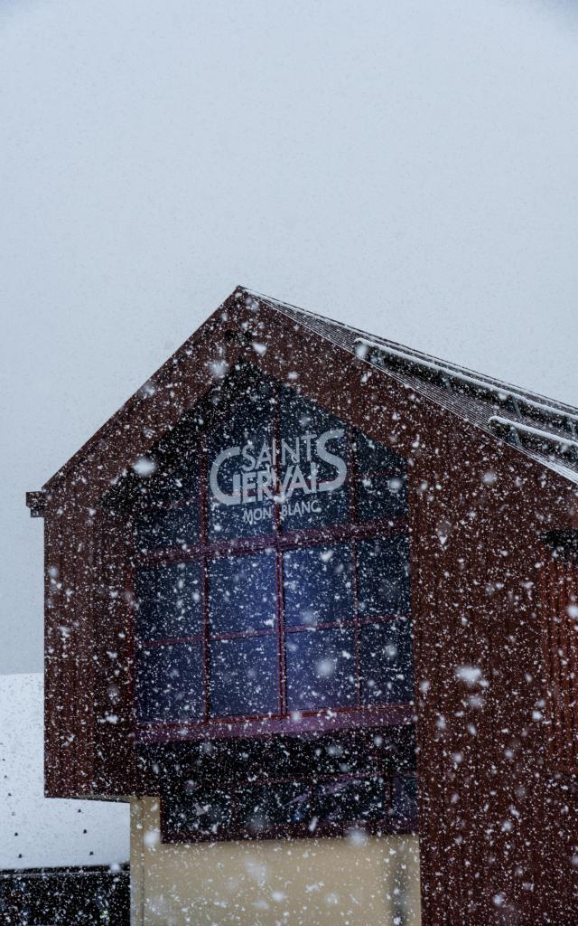 La località innevata di Saint-Gervais