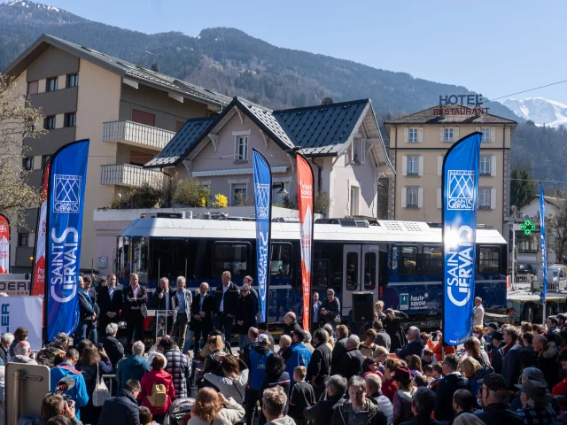 Arrival of Marie, the new Tramway du Mont-Blanc driver
