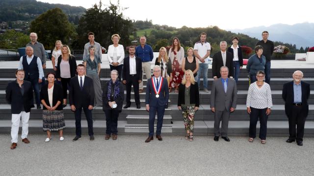 Members of the Saint-Gervais municipal council