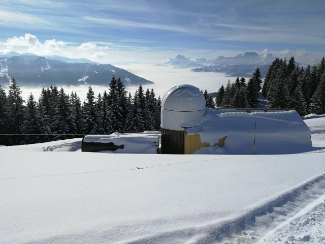 Mont d'Arbois Observatory in Saint-Gervais