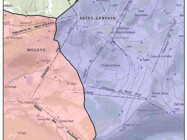 Limites Communales Megeve Saint Gervais V2