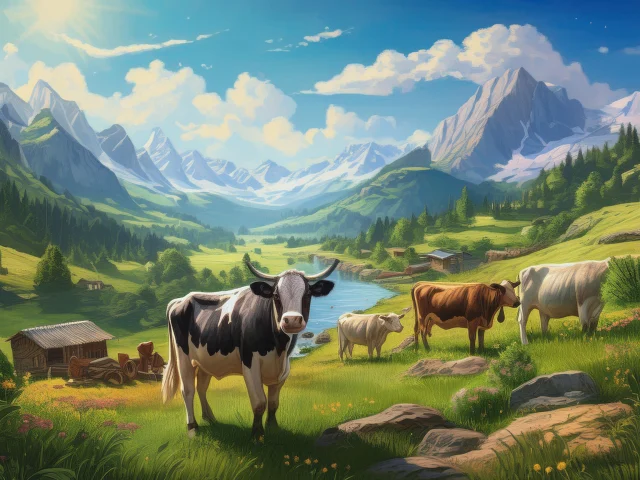 Firefly Illustrates Mountain Farming and Pastoralism L 1