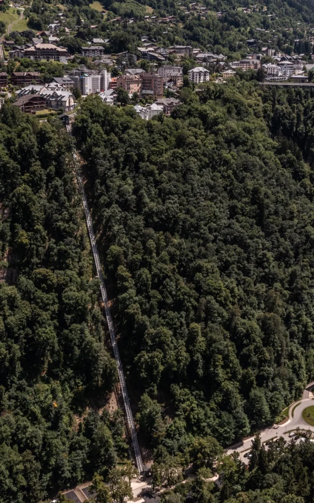 L'ascenseur des thermes de Saint-Gervais