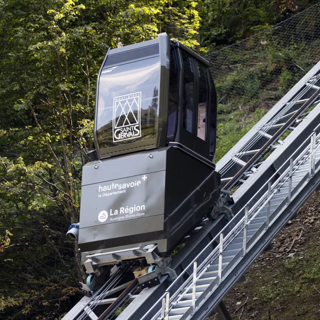 L'ascenseur des Thermes de Saint-Gervais