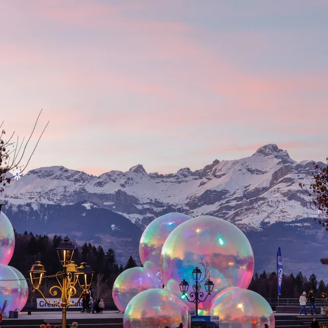 Fête des Lumières à Saint-Gervais Mont-Blanc