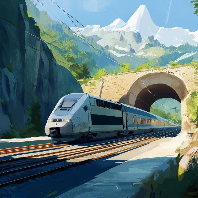 Venir en train à Saint-Gervais