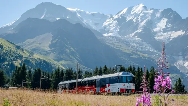 Le Tramway du Mont-Blanc à Bellevue