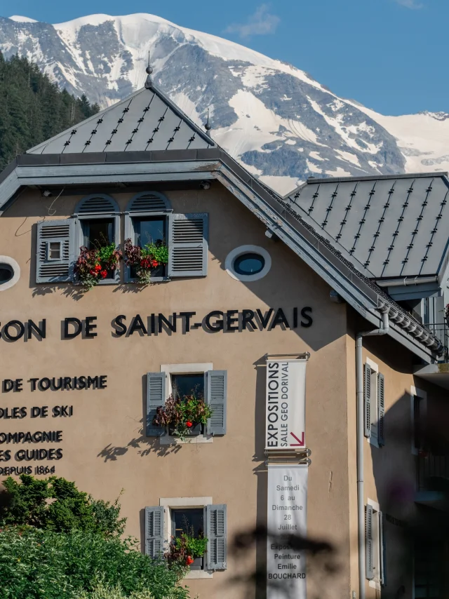 La maison de Saint-Gervais au centre ville