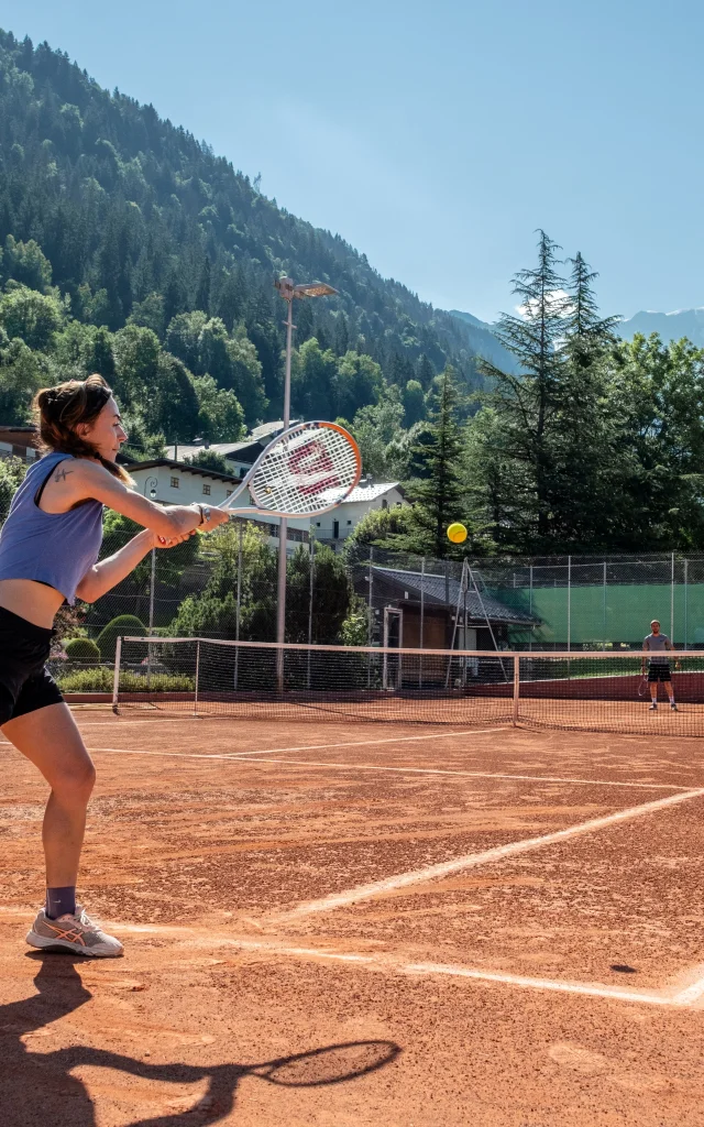 Les tennis de Saint-Gervais Mont-Blanc