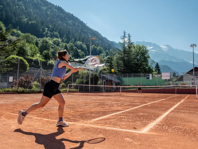 Les tennis de Saint-Gervais Mont-Blanc