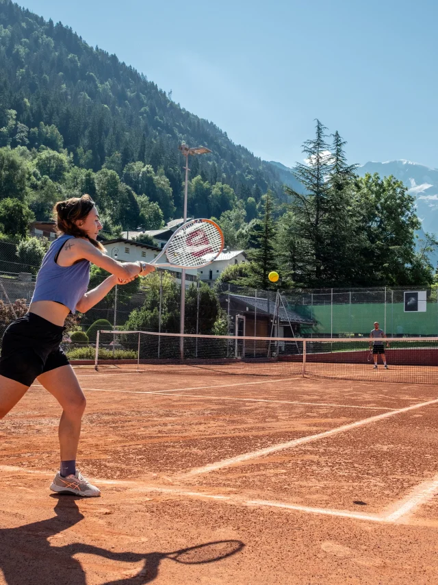Les tennis de Saint-Gervais Mont-Blanc
