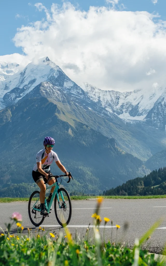 Cyclotourisme à Saint-Gervais Mont-Blanc