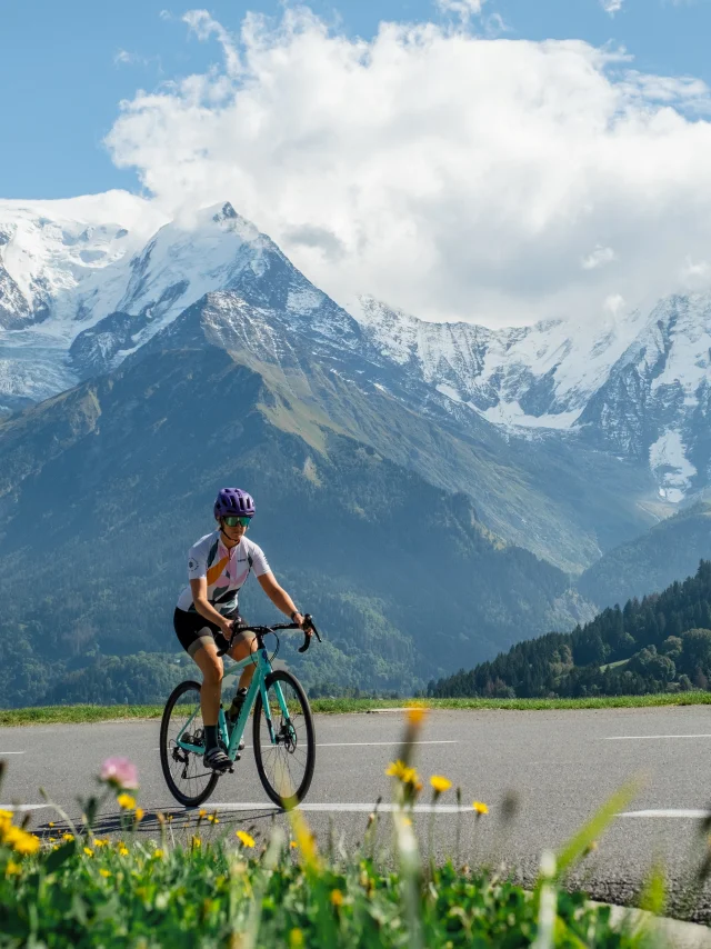 Cyclotourisme à Saint-Gervais Mont-Blanc