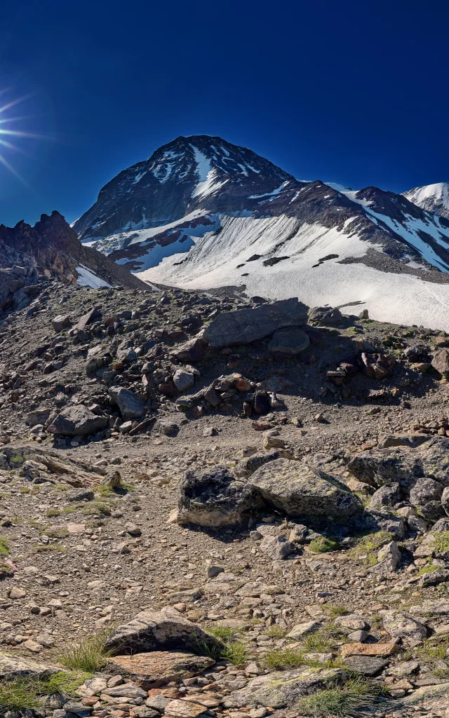 La voie normale du Mont-Blanc