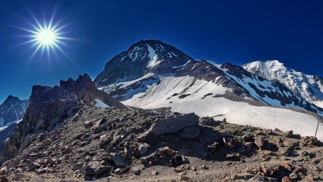 La voie normale du Mont-Blanc