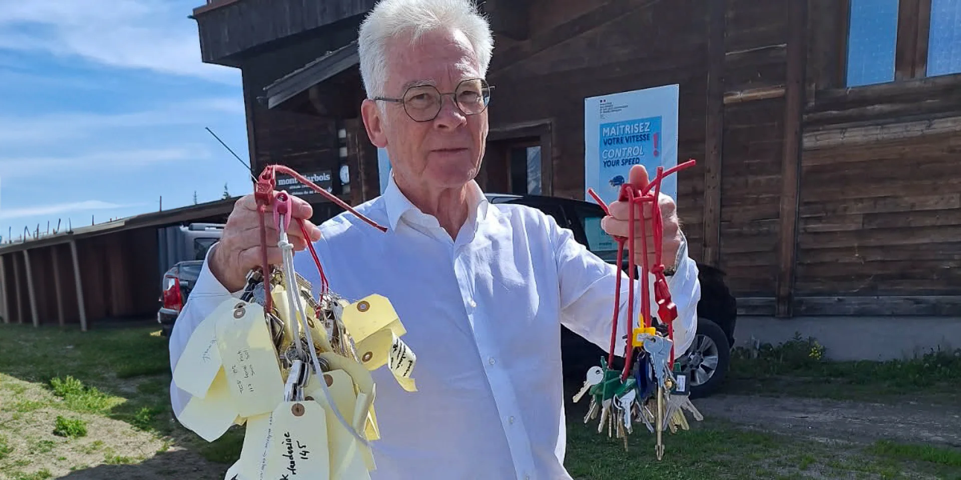 Remise des clefs de la DSP de la Princesse et de la télécabine du Mont-d'Arbois