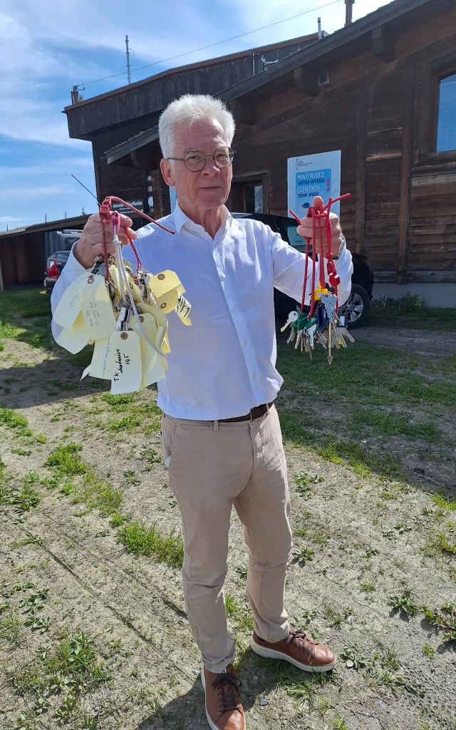 Remise des clefs de la DSP de la Princesse et de la télécabine du Mont-d'Arbois