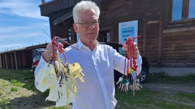 Remise des clefs de la DSP de la Princesse et de la télécabine du Mont-d'Arbois