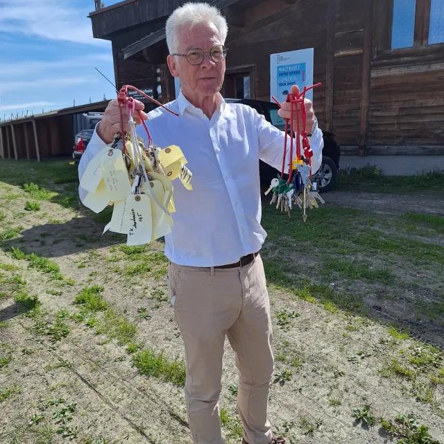 Remise des clefs de la DSP de la Princesse et de la télécabine du Mont-d'Arbois