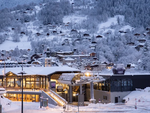 Gare du châtelet en hiver