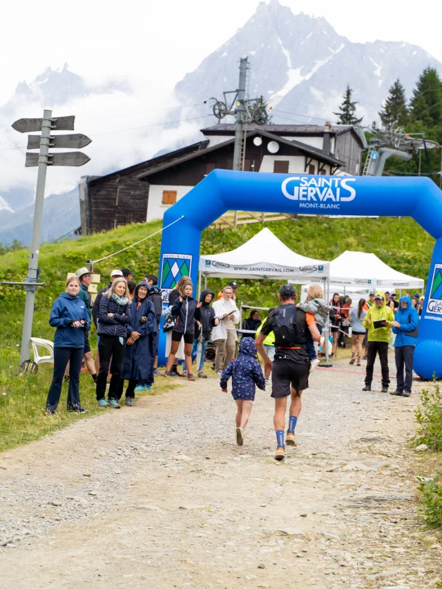 Ligne d'arrivée de la montée du nid d'aigle 2025