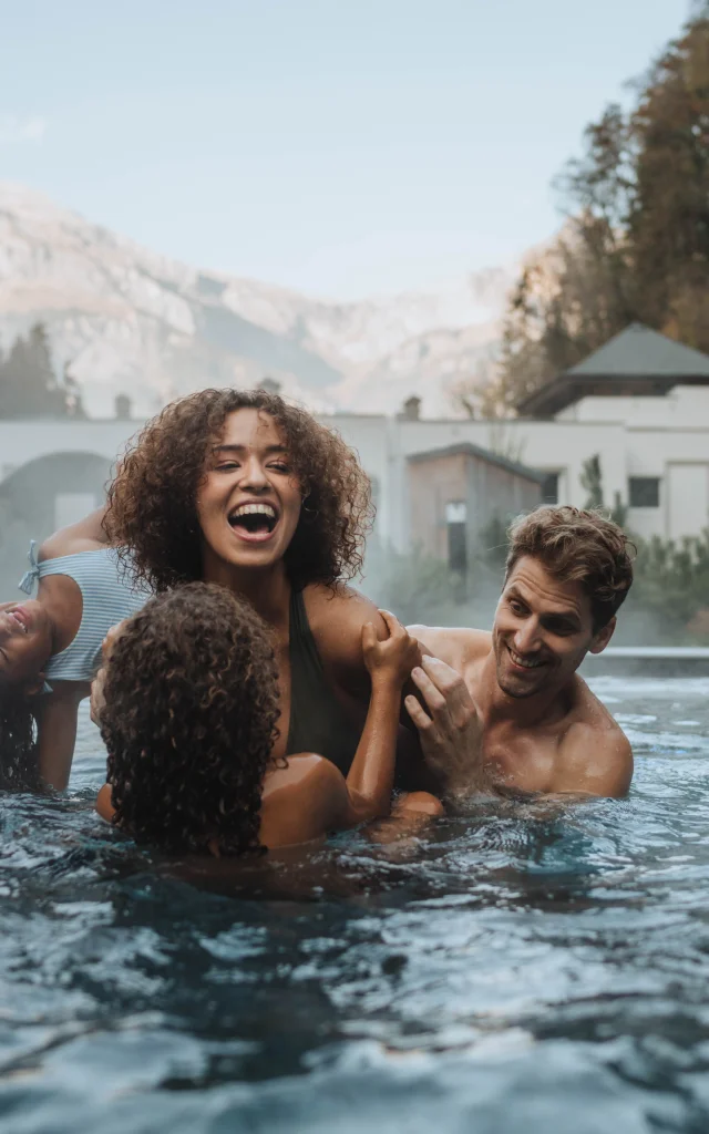 Sortie en famille aux thermes de Saint-Gervais