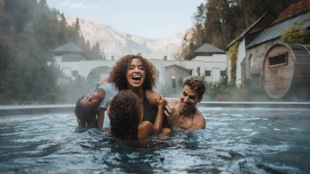 Sortie en famille aux thermes de Saint-Gervais