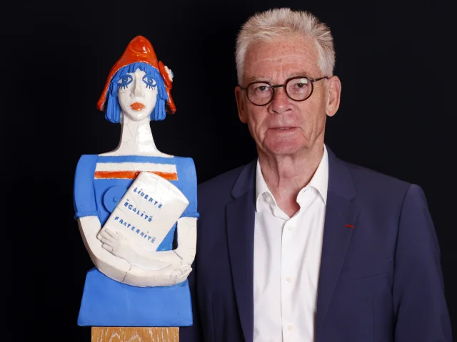 Jean-Marc Peillex et la Marianne