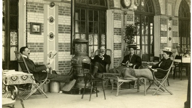 Photo ancienne de l'Hôtel du Mont-Joly