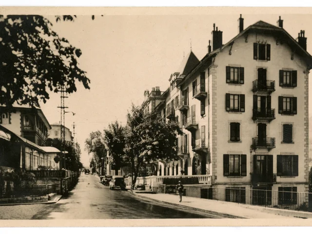 Carte postale ancienne de l'Hôtel du Mont-Joly