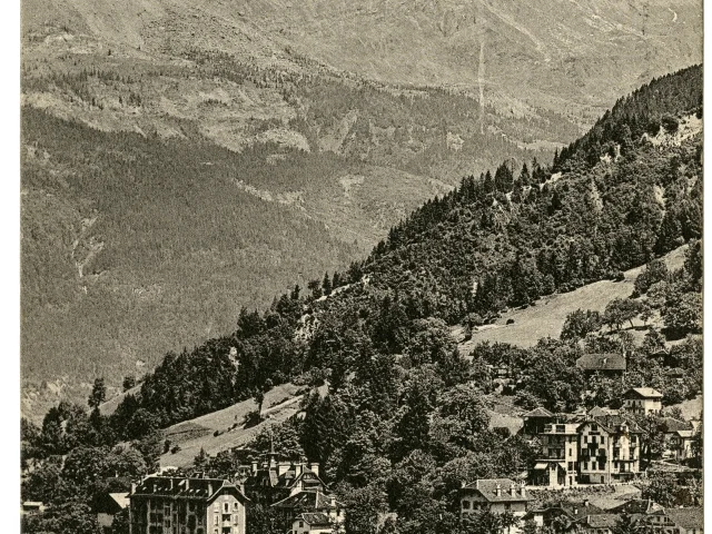 Carte postale ancienne de l'Hôtel du Mont-Joly