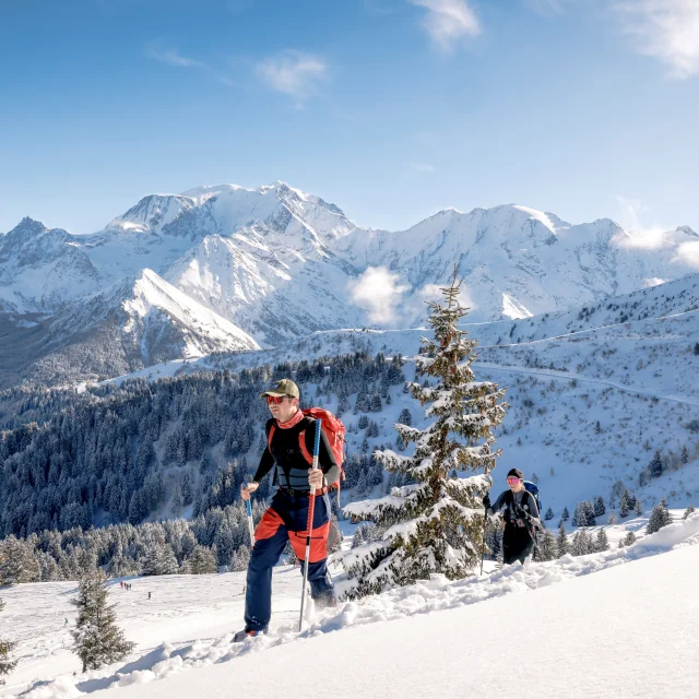 Ski de randonnée à Saint-Gervais Mont-Blanc