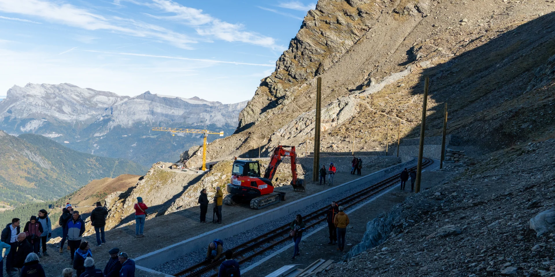 Chantier Nid d'Aigle octobre 2025
