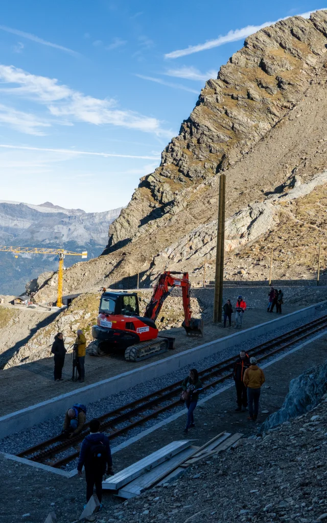 Chantier Nid d'Aigle octobre 2025