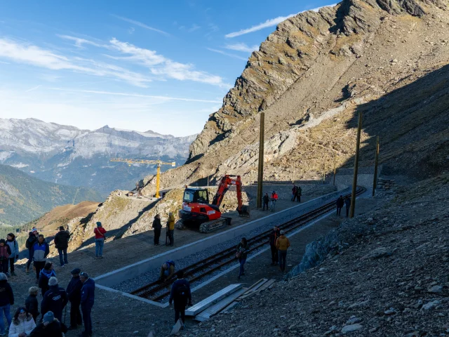 Chantier Nid d'Aigle octobre 2025