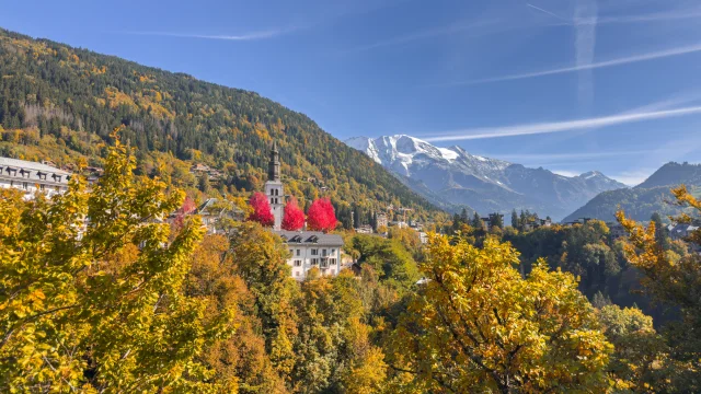 Saint-Gervais Mont-Blanc au cœur de l'automne