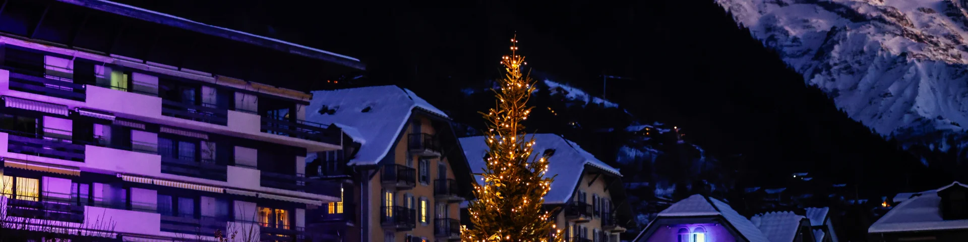 Fête des Lumières à Saint-Gervais Mont-Blanc
