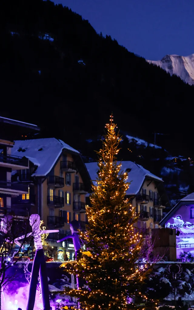 Fête des Lumières à Saint-Gervais Mont-Blanc