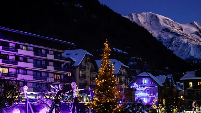 Fête des Lumières à Saint-Gervais Mont-Blanc