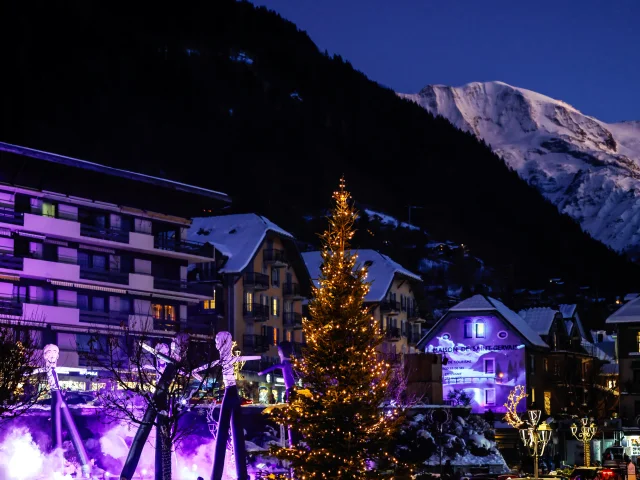Fête des Lumières à Saint-Gervais Mont-Blanc