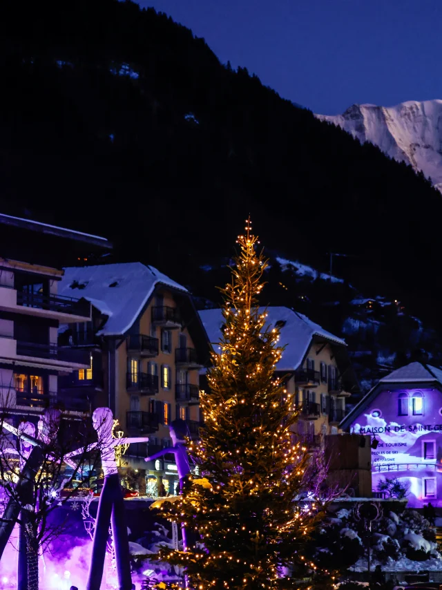 Fête des Lumières à Saint-Gervais Mont-Blanc