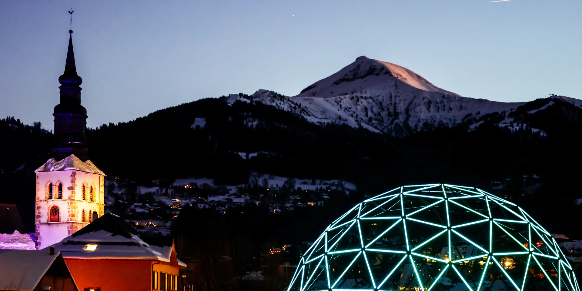Fête des lumières de Saint-Gervais Mont-Blanc