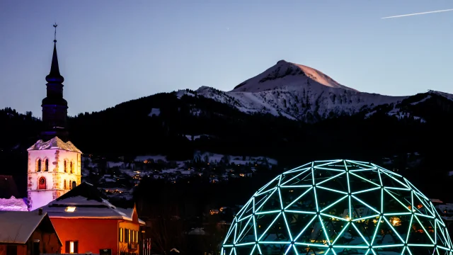 Fête des lumières de Saint-Gervais Mont-Blanc