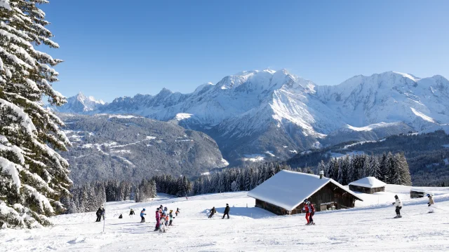 Apprendre le ski sur le domaine skiable de Saint-Gervais Mont-Blanc
