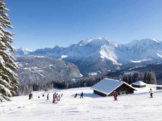 Apprendre le ski sur le domaine skiable de Saint-Gervais Mont-Blanc