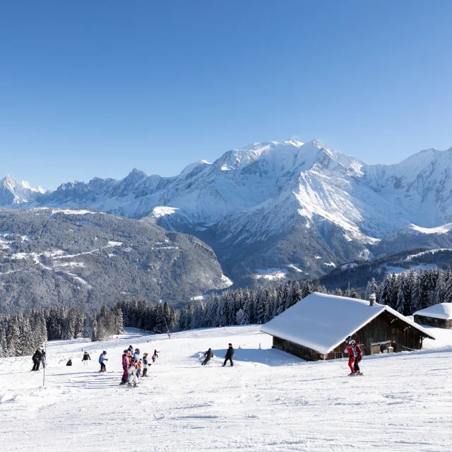 Apprendre le ski sur le domaine skiable de Saint-Gervais Mont-Blanc