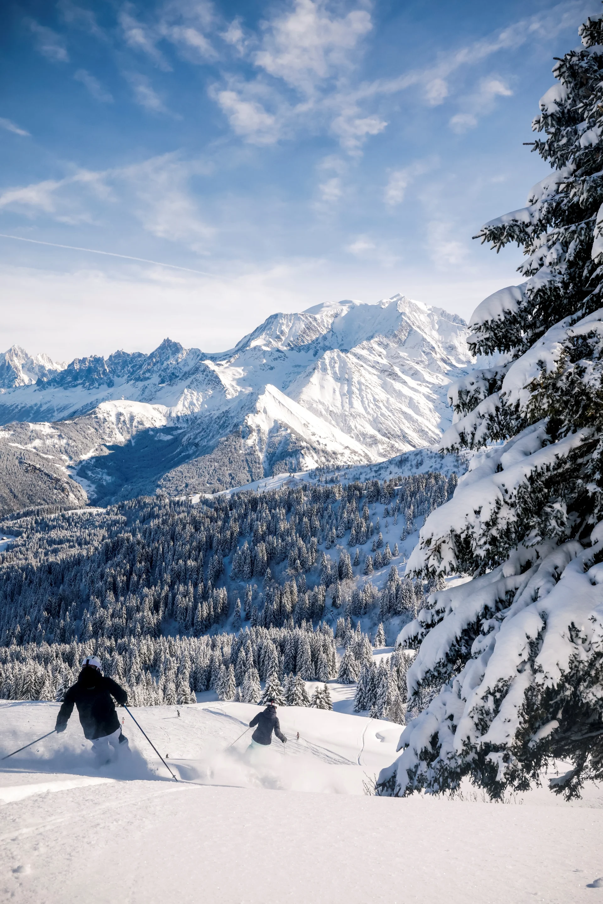 Domaine skiable évasion mont-blanc à Saint-Gervais