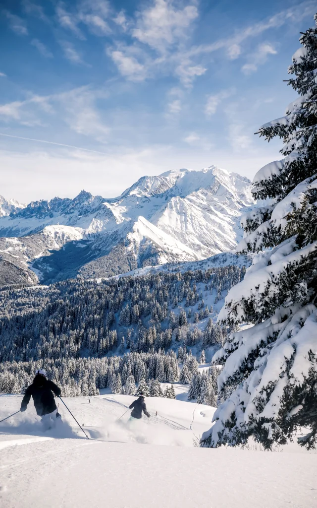Domaine skiable évasion mont-blanc à Saint-Gervais