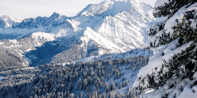 Domaine skiable évasion mont-blanc à Saint-Gervais